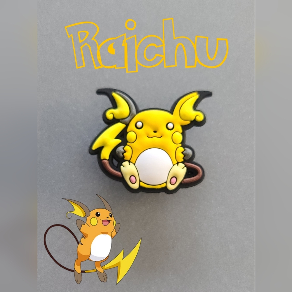 BOGO!! BUNDLE For Discount!!!   Brand New Pokémon Raichu Croc Charm